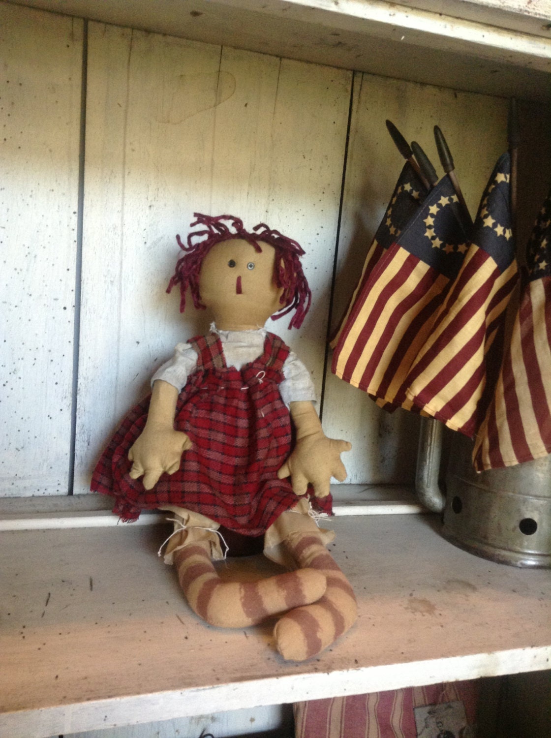 Primitive Raggedy doll