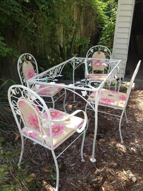 Mid Century patio set Woodard/Salterini era 1940's50's by MidMode