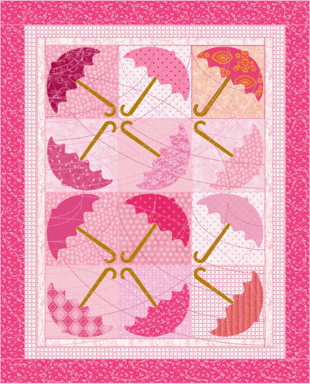 baby-quilt-pattern-umbrella-by-kindergardendesigns