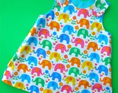 Reversible Baby Dress Pattern - The Perfect A Line Dress Pattern for Baby and Toddler - PDF
