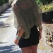 soft green Loose weave cotton shrug 6 left in this shade READY to SHIP