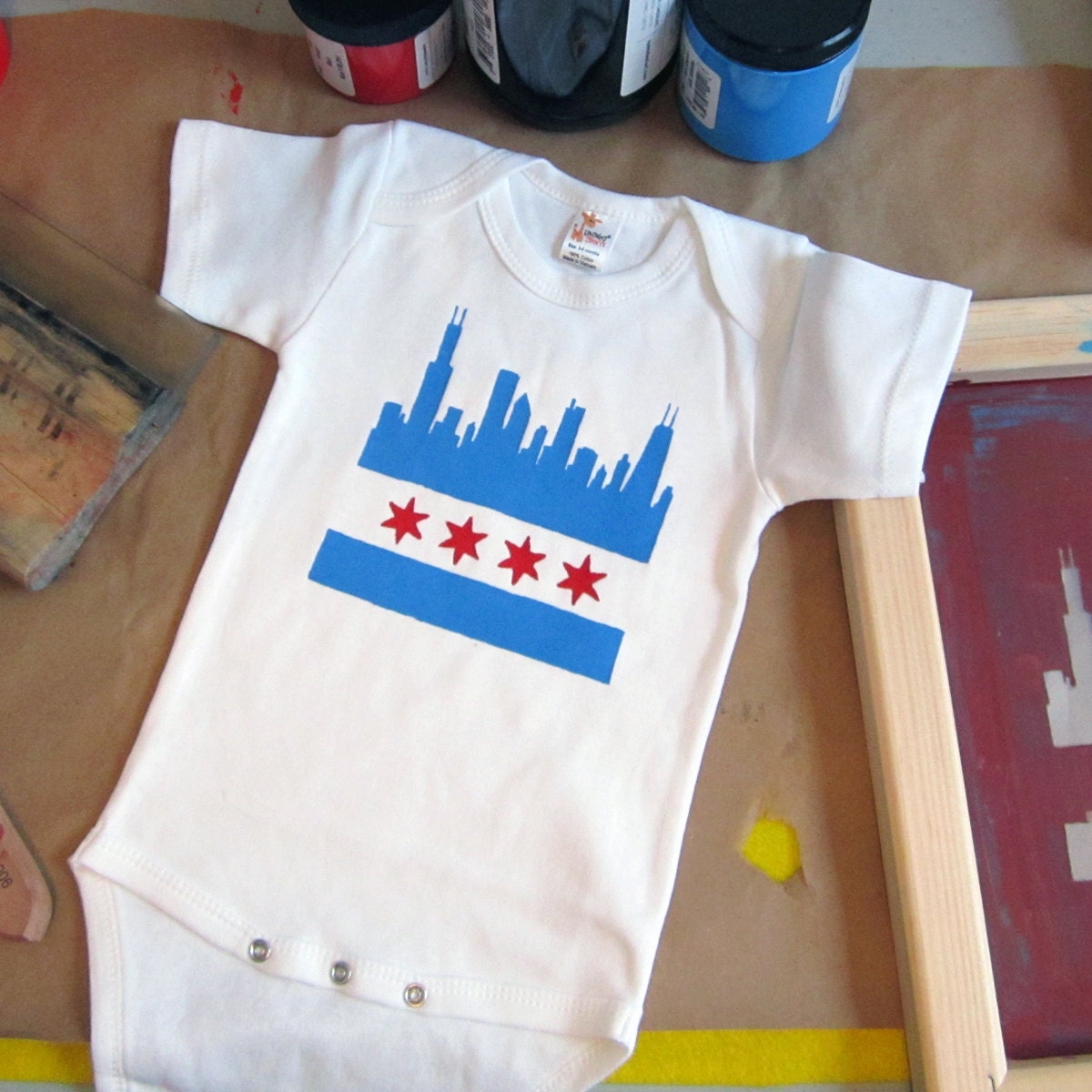 Chicago Onesie- Pick Your Size