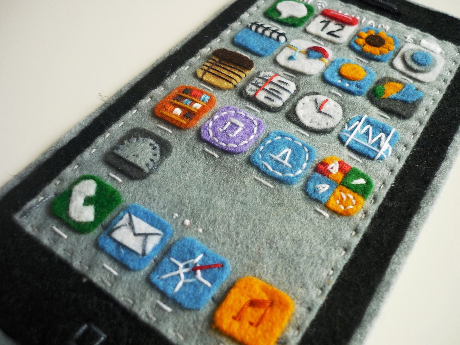 SALE - The original Iphone  felt case - iphone 5 (New and better fit)