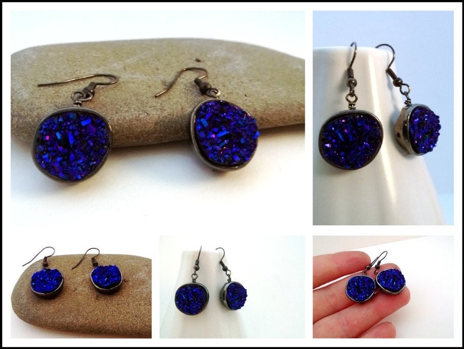 Castiel's Crystalline Grace Earrings