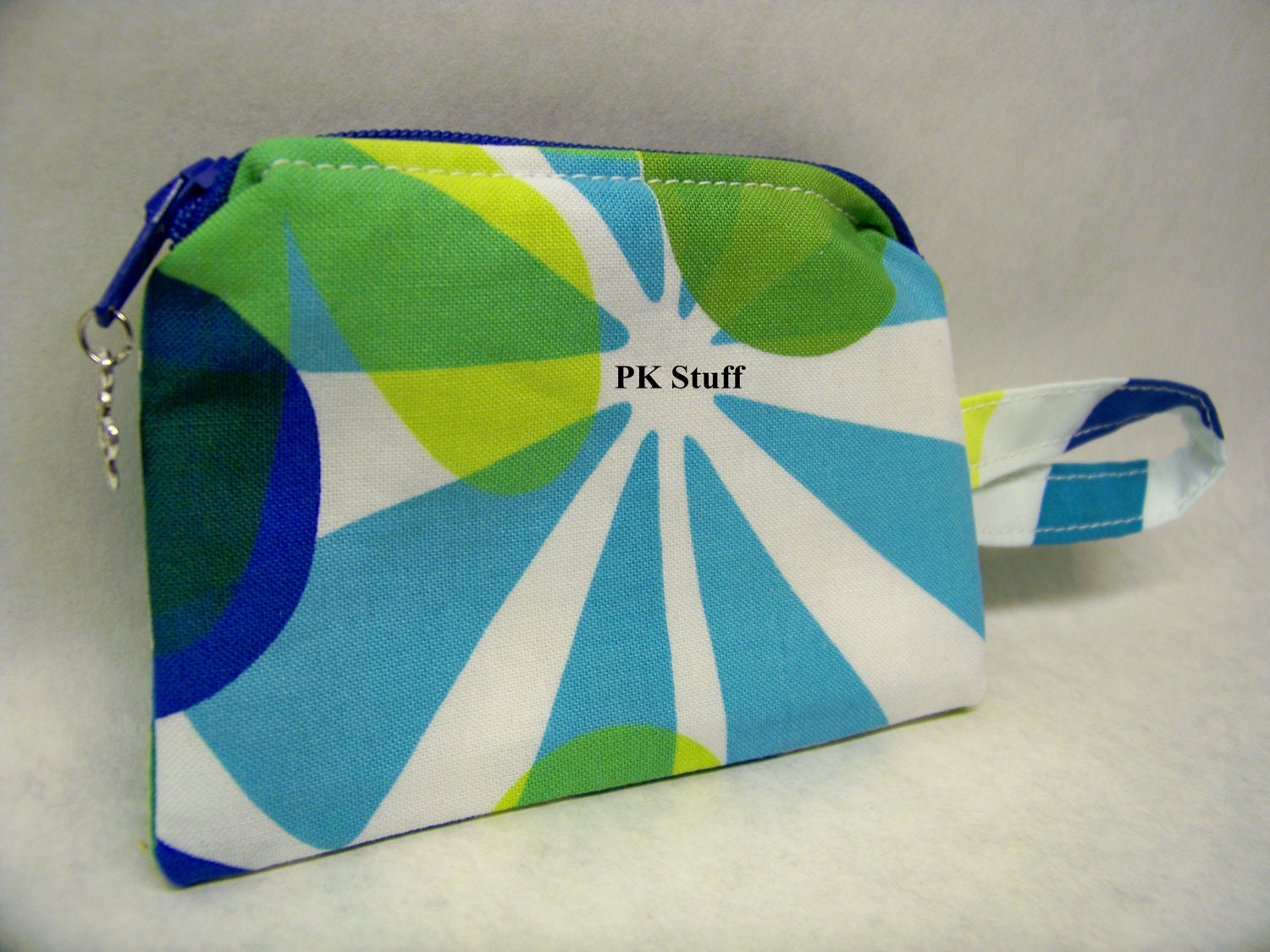 PK Zippy in Tropical Island in Lagoon - Coin Purse - Change Purse - ID Wallet - Ready To Ship