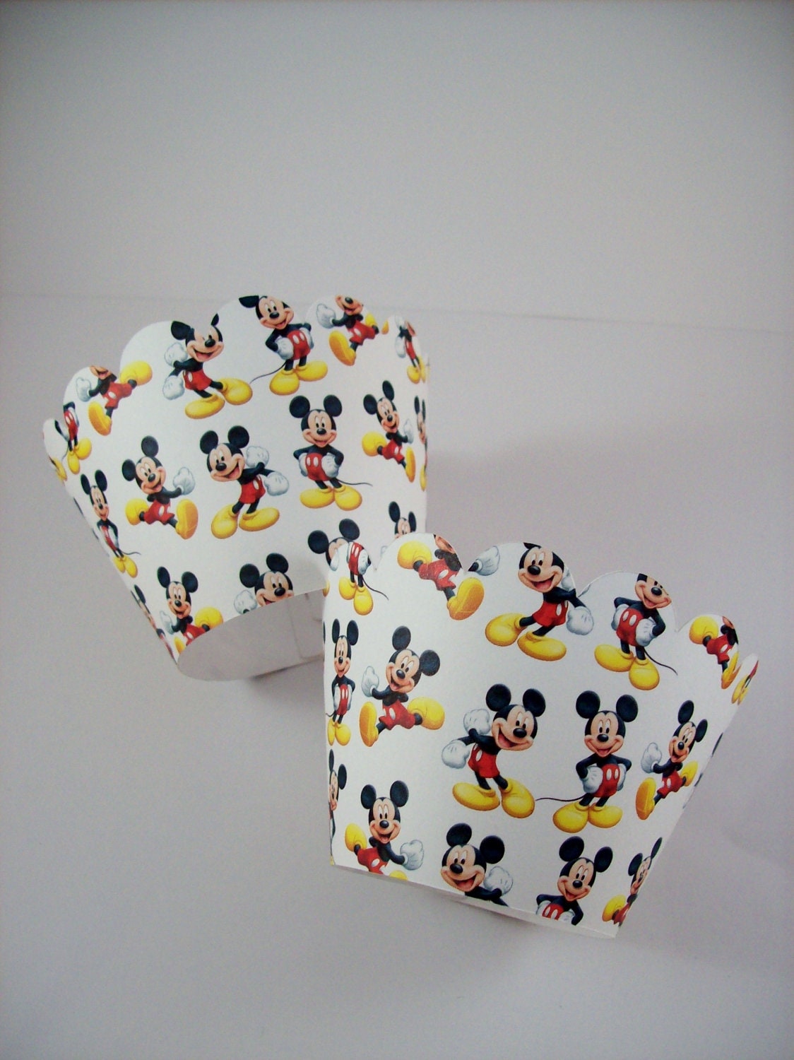 Mickey Mouse Cupcake Wrappers - Set of 12