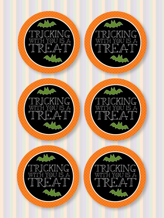 Halloween PRINTABLE Party Spooktacular Favor Tags (INSTANT DOWNLOAD) by Love The Day Il_570xn
