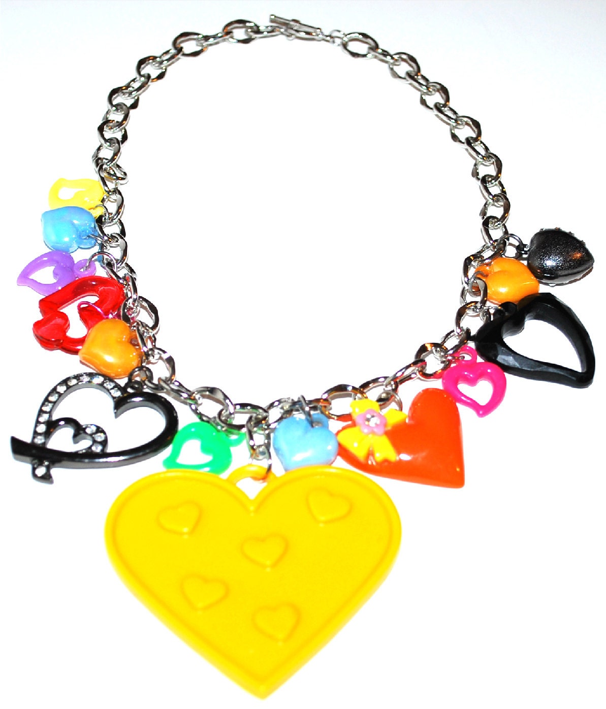 40% OFF - Heart Statement Necklace - Version 3