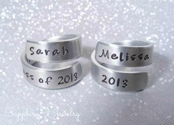 Personalized Graduation Jewelry Personalized by Sapphire9Jewelry