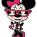 Minnie Mouse Pink Polka Dot Bow Iron On Transfer