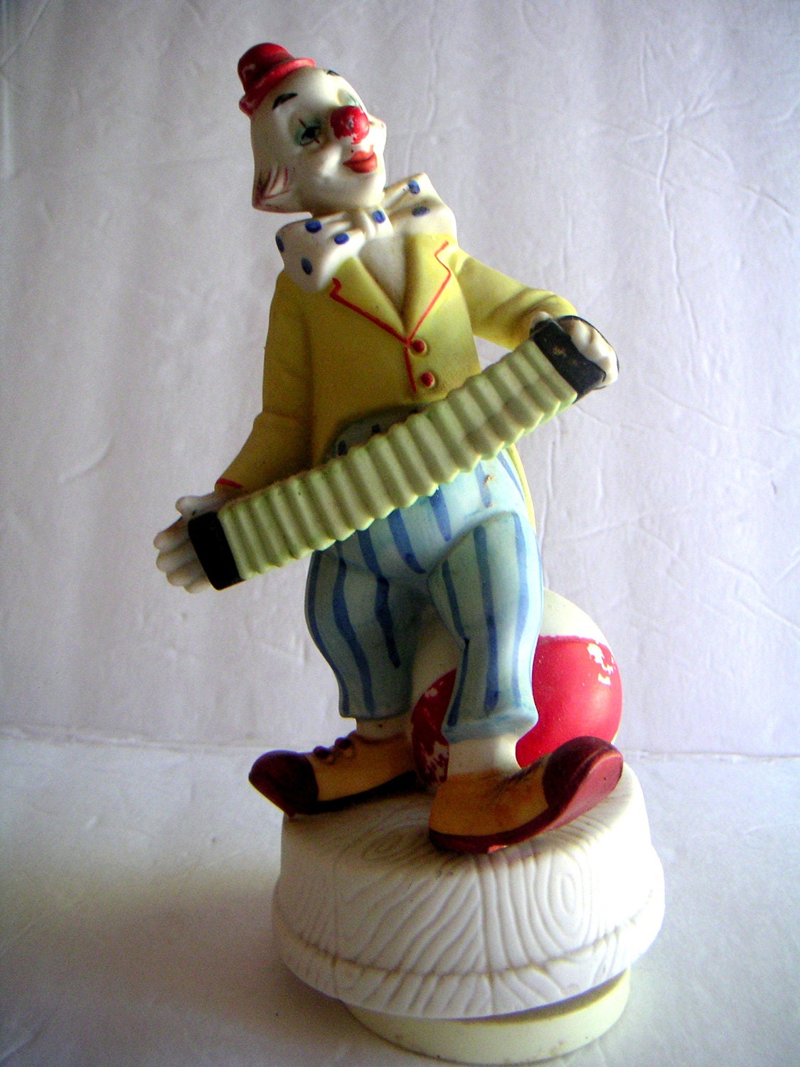 Buy Gift Warehouse Games - Vintage Musical Clown, Wind Up, Plays Send in the Clown By Sun Fashion Gift Ware by Kimco Japan, Circus,Big Top
