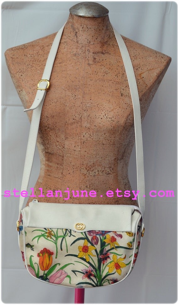 Authentic Vintage Gucci flora bag purse Vintage by stellanjune