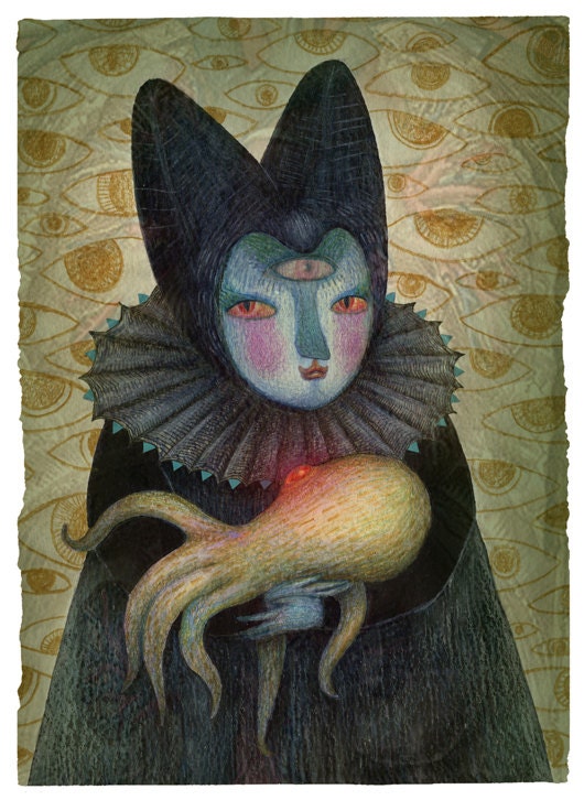 Her Majesty - art print