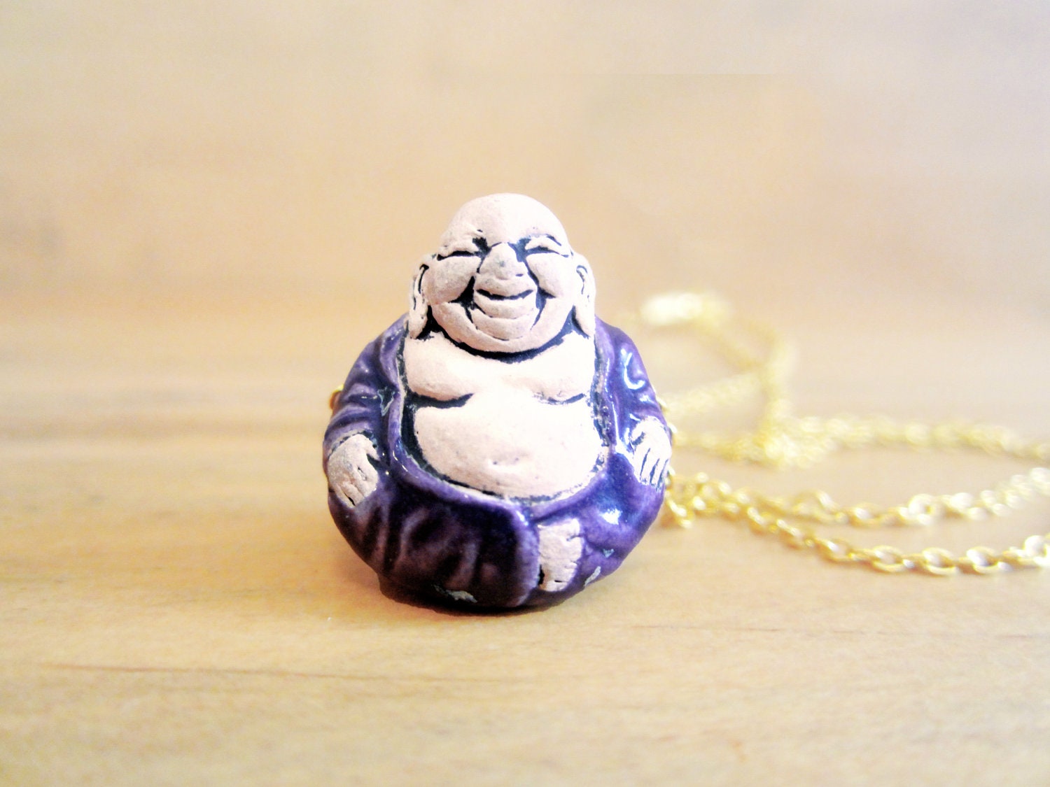 Buddha Necklace by CrescentEye on Etsy