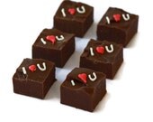 Sweetheart Message Chocolate Fudge