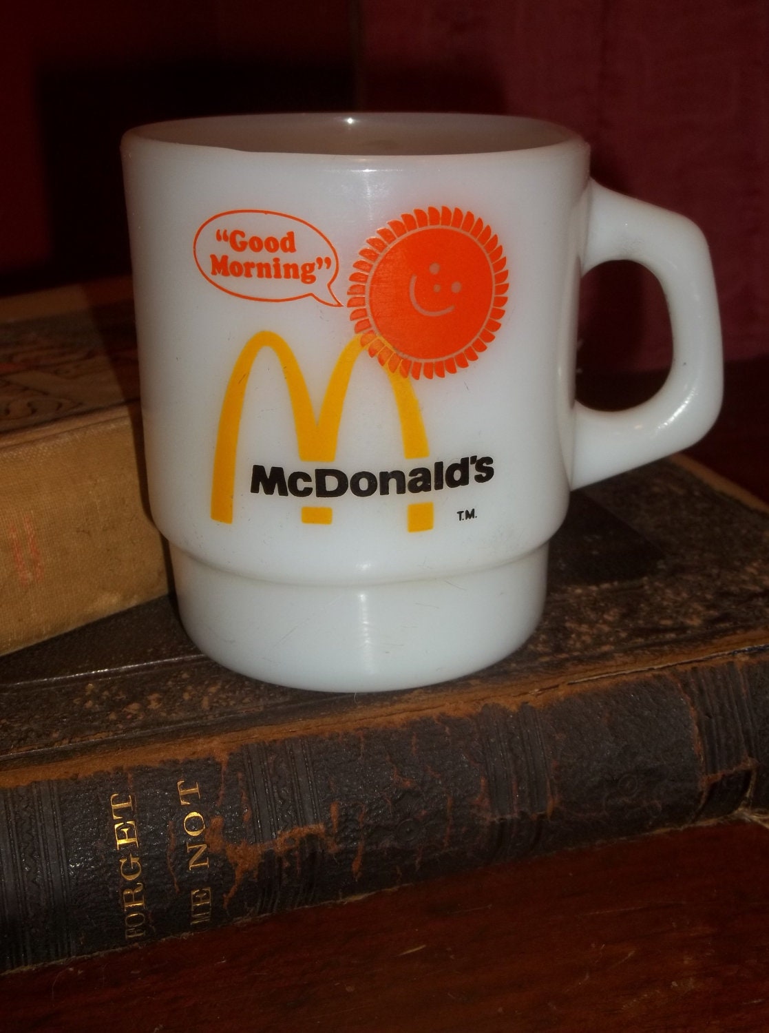 GrandpaCharlies Vintage King Mug on  cup vintage by Fire Coffee mcdonalds McDonalds Etsy