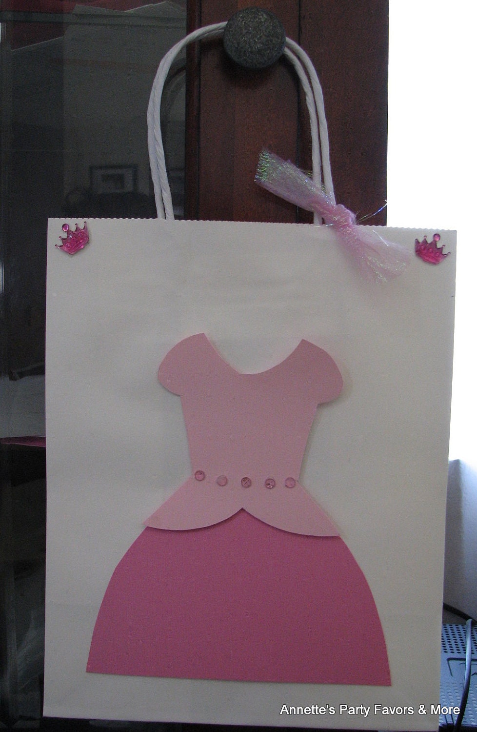 Princess Dress Favor Bag Il_570xn