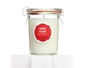 Christmas candle - Nordic Hearth Soy candle. Handmade scented container candle. Perfect for romance. - Holiday Gift - themefragrance