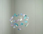 Baby Mobile Butterfly Mobile Nursery Crib Mobile Nursery Art