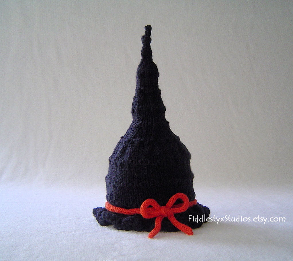 Baby Witch Hat  - Baby Halloween Costume - Halloween Hat Photo Prop (Newborn, Infant, Toddler, Child sizes) Children Clothing Accessories