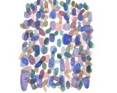 Purple rain print from a watercolor painting contemporary home decor modern wall art abstract painting