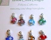 Colorful Fun Wine Glass Charms, Magnetic Beverage Glass Charms,Stemless Wine Charms