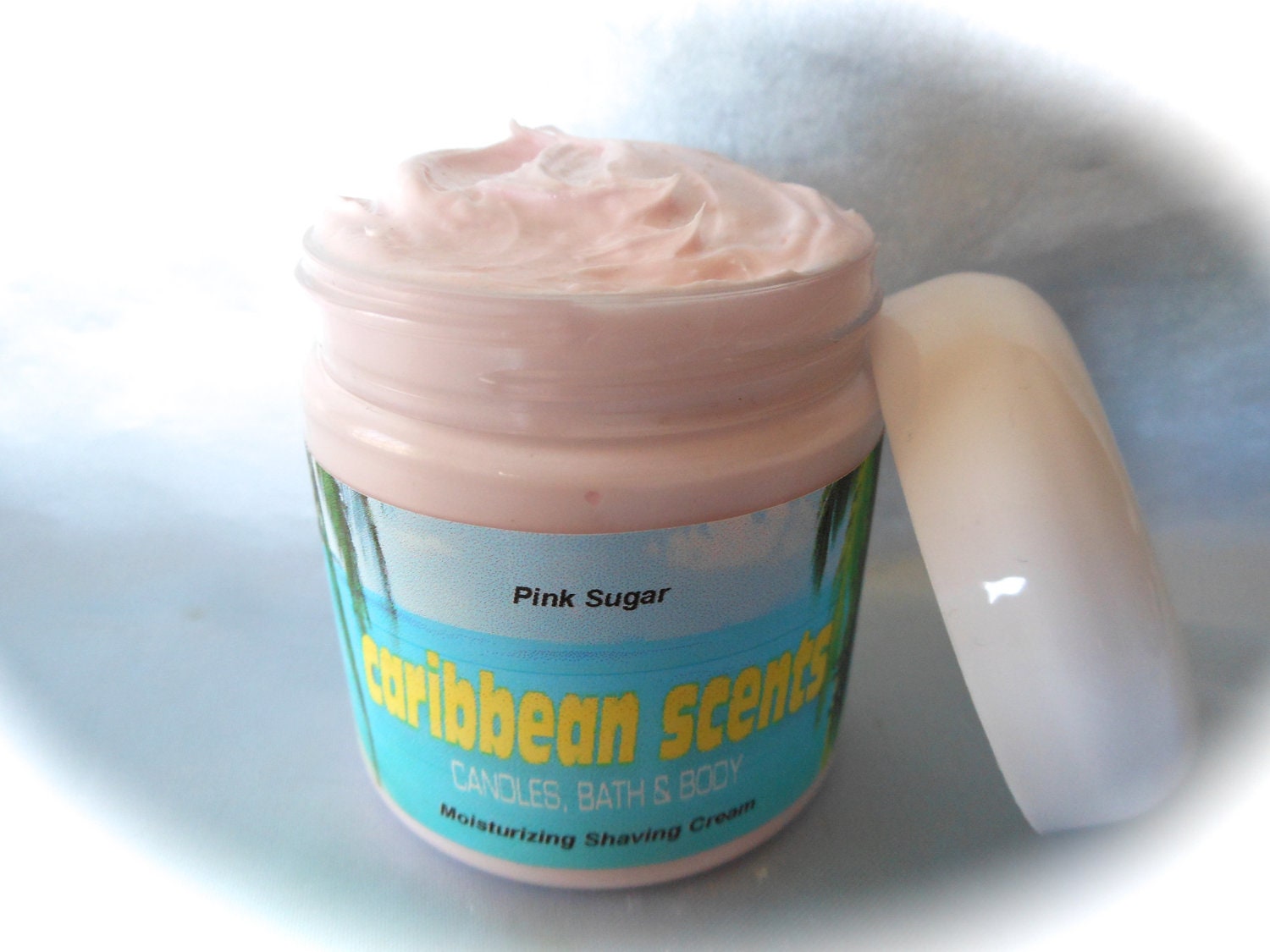 Pink Sugar Scented-Shaving Cream rich in bentonite clay-Paraben free