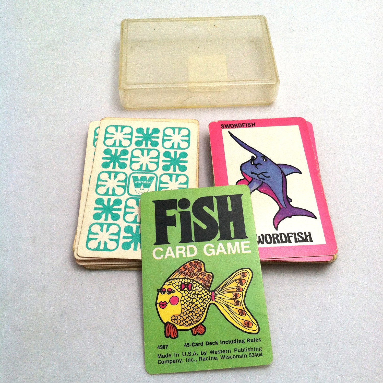 FISH CARD GAME 1975