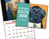 Supah Dogs Wall Calendar 2013