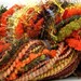 HandSpun Yarn merino wool art yarn Autumn Leaves 71 yards Functionart by Kitty Grrlz