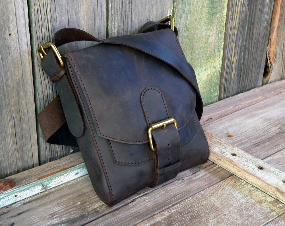 the FIELD Bag handmade - On Sale Hand Stitched Leather Bag - Feral Empire