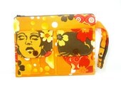 Wristlet Wallet  - Urban Chic Orange Dorothy Wristlet