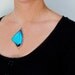 Blue Morpho Butterfly Necklace: Real Butterfly Wing Jewelry