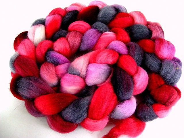 SALE- Juliet- 5 oz Falkland spinning fiber combed top roving
