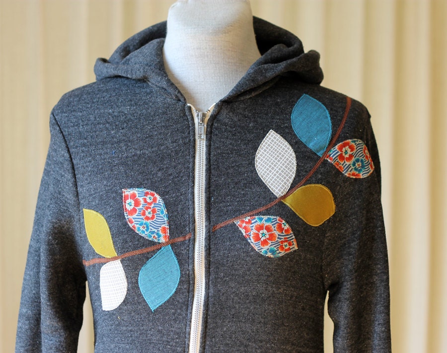 Liberty Tumbling Vine Hoodie, Small, Large