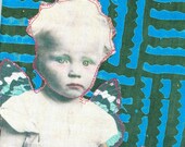 Peace Child Collage Art Removable Composition Book Cover