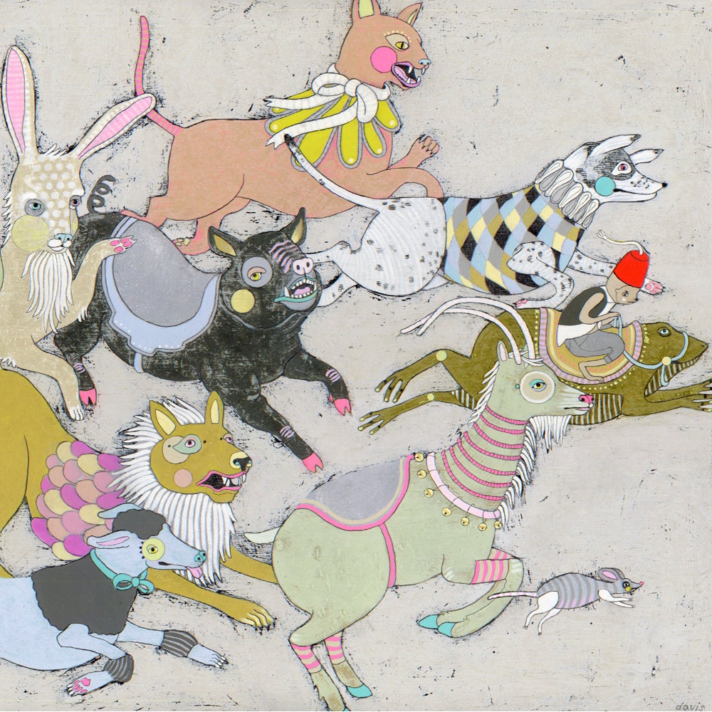 limited edition print - Hightail
