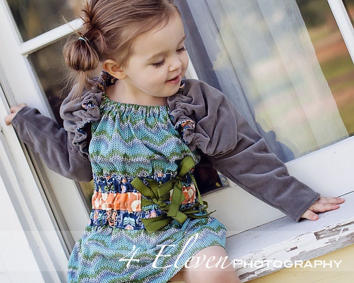 PDF The "Arden Bolero" JACKET E-Pattern and Detailed Tutorial, size 2-12 years