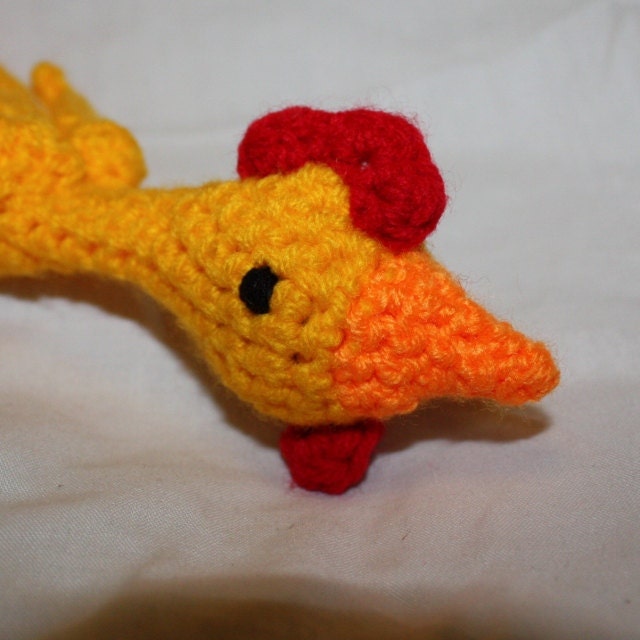 Rubber Chicken amigurumi