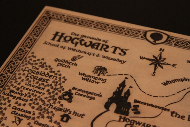 Hogwarts Memory Box - Natural Stain