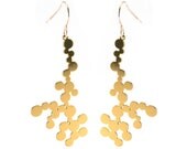 Dendrite Earrings (gold)