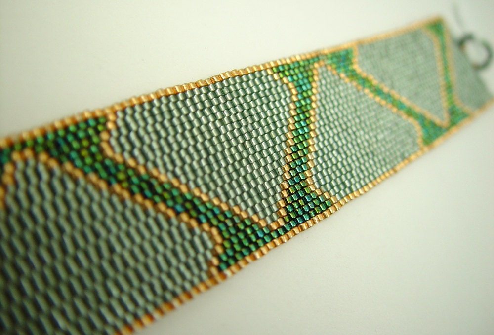 V is for Victory Deco Cuff