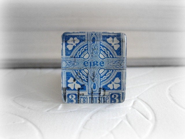 Vintage Stamp Ring Eire/Ireland