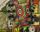 Peace Skull Earrings