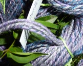 DOWN POUR - 116 yards 6 ply handspun baby Alpaca and Merino sport weight yarn