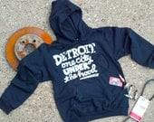 Detroit. One city under the hood. Hoodie. Unisex sizes