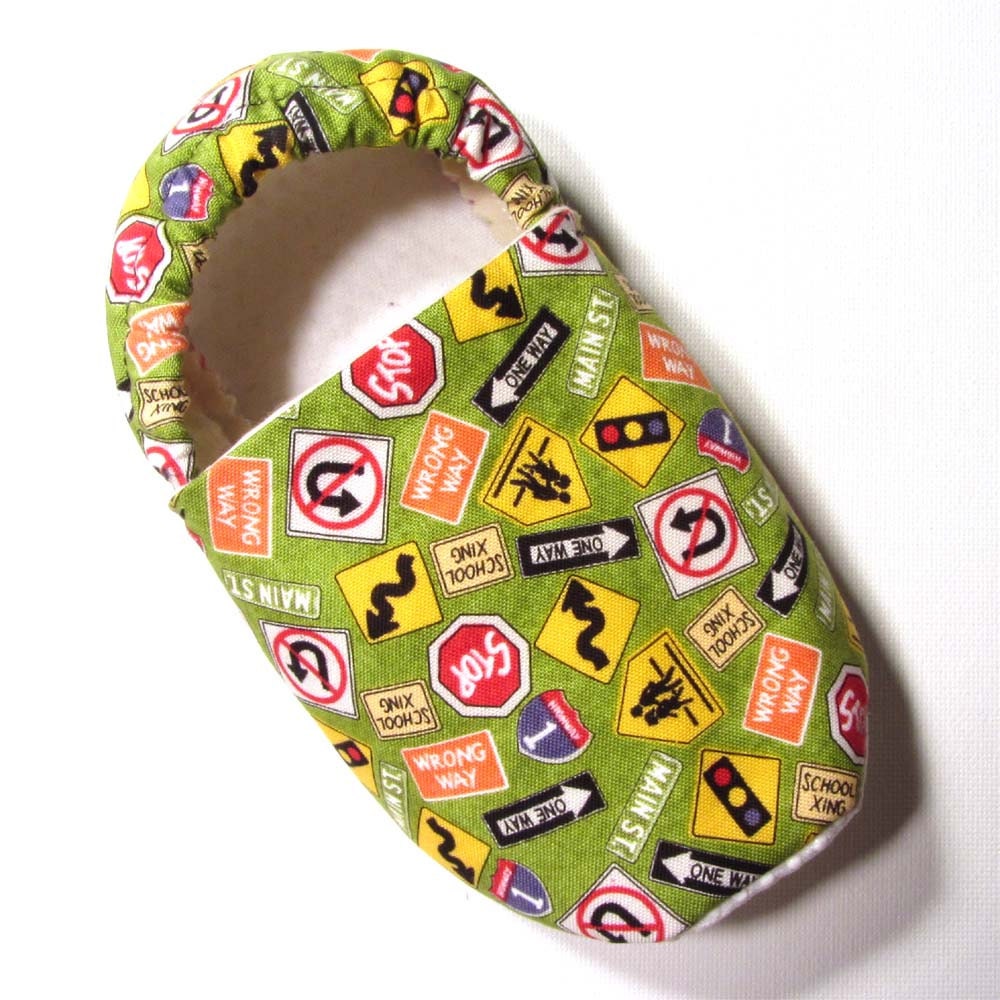 Traffic Slippers Child L