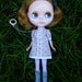 Floral Mini-Dress for Blythe - Pink, Blue and White