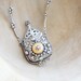 Ethnic Tribal Necklace - Secret Hiding Place, Vintage Bottle