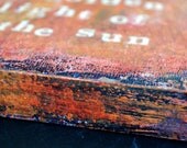 Mixed Media Art -Golden Glow